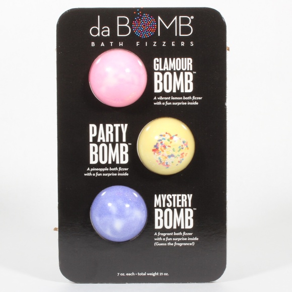 Da Bomb Other - Da Bomb Bath Fizzers 3-Piece Surprise Bath Bombs